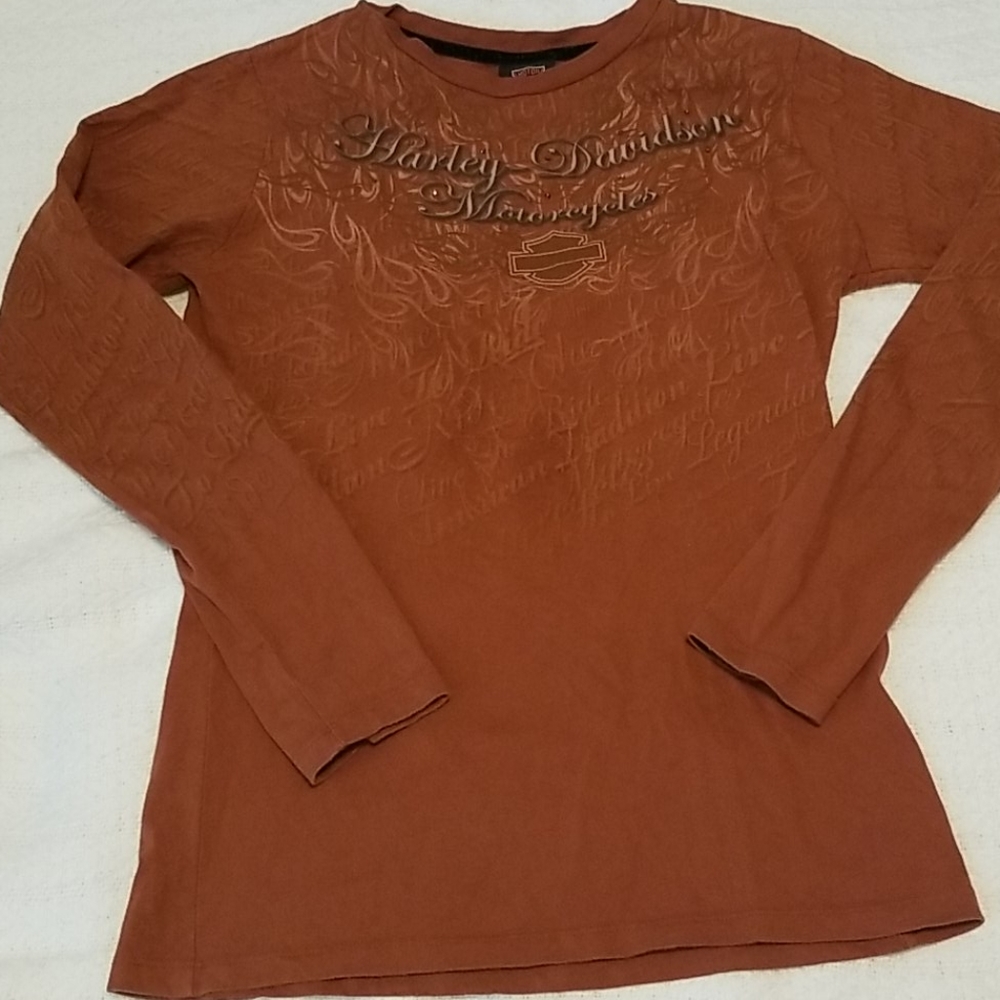 Harley Davidson Long Sleeved Tshirt